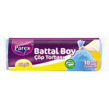 1001 Güçlü Çöp Torbası Battal Boy 10'lu
