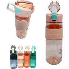 1001 650 ml Tritan Su Şişesi – Dayanıklı ve Hafif Spor Matara, Bpa Içermez, Sızdırmaz Kapak, Ta
