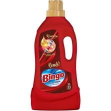 1001 Sıvı Çamaşır Deterjan Bakım Renkli 2000 ml 33 Yıkama