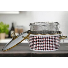 1001 Forte Red Emaye Kızartma Tenceresi 22 cm