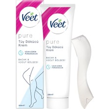 1001 Pure Tüy Dökücü Krem Hassas Ciltler Için 200 ml