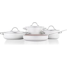1001 A2619-2 Linea 7 Parça Tencere Seti Vanilya