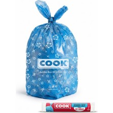 1001 Çöp Torbası Jumbo Boy 80 x 110 cm (7 Adet/rulo)