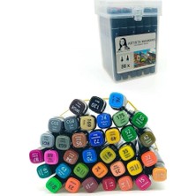 1001 Mona Lisa Touchblack Çift Uçlu Artist Marker 36 Renk