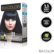 1001 Lilafix 1.1 Mavi Siyah Sea Color Set Boya, 5 Paket