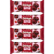 1001 Ülker Dankek Çilekli ve Çikolatalı Tart Kek, 180 Gr, 4 Adet