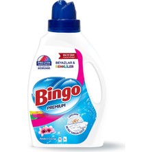 1001 Sıvı Deterjan 2600 Ml, Renkli & Beyaz, Amber