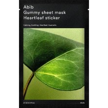1001 Nemlendirici, Dengeleyici, Yatıştırıcı Yüz Maskesi - Gummy Sheet Mask Heartleaf Sticker