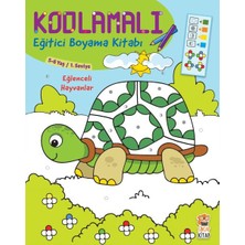 Lisinya Kodlamalı Eğitici Boyama Kitabı - Eğlenceli Hayvanlar