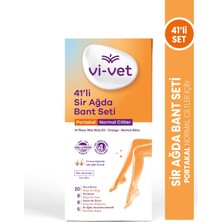 1001 Vi-Vet Sir Ağda Bant Seti Portakal, 41 Adet