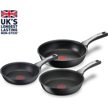 Titanyum 6x Unlimitedone Indüksiyon Tabanlı 20/24/28 cm 3'lü Tava Seti - 2100116646