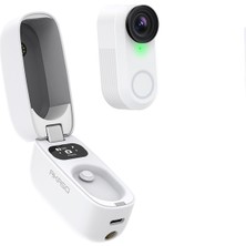 1001 Snapx 4K/60FPS 20MP Wi-Fi Mini Aksiyon Kamera,taşınabilir Vücut Kamerası, Giyilebilir Video Kayd