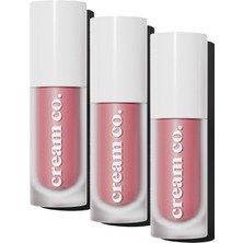 1001 Allık Ruj Göz Farı Glow Tint Dusty Rose, Nemlendirici Makyaj, 507 Gülkurusu, Hyaluronik Asit Pep