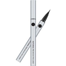 1001 Ince Fırça Uçlu Kalem Eyeliner Natural Fix Brush Pen Liner (Black)
