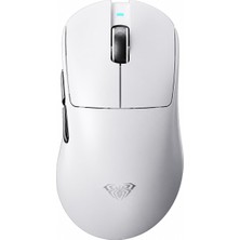 1001 SC900 Pro PAW3395 Sensör 26000 Dpı 8000Hz Kablolu ve Kablosuz Gaming Oyuncu Mouse Beyaz