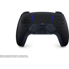 1001 Sony Playstation 5 Dualsense Wireless Controller Oyun Kolu - Ds Midnight Black V2 (Bilkom - Resmi Di