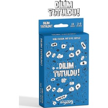 1001 Games Dilim Tutuldu! Hızlı Düşün Eğlenceli Kart Oyunu | 2-6 Oyuncu, 15 Dakika, 12+ Yaş, Parti