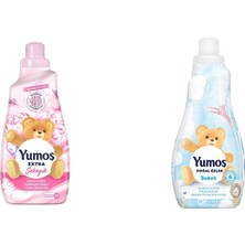 1001 Extra Konsantre Çamaşır Yumuşatıcısı Şakayık 1440 Ml(2) Yumoş Doğal Özler Konsantre Çam