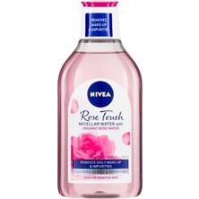 1001 Aqua Rose Organik Gül Suyu Içeren Micellar Makyaj Temizleme Suyu 400 Ml,nemlendirici, Günlük Ma