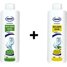 1001 Bulaşik Sivisi 1000 ml + Bulaşik Sivisi (Elma Kokulu) 1000 ml
