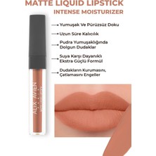 1001 Uzun Süre Kalıcı Kadifemsi Kuruma Yapmayan Mat Likit Ruj - Matte Liquid Lipstick 503 Terracotta N