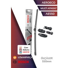 1001 Aeroeco AE550 Multi Aparat Muz Tipi Ön Tek Silecek 550MM - 3397015581