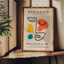1001 Picasso Çerçevesiz Poster, Modern Dekoratif Çerçevesiz Poster, Tablo, Picasso-11, 40 x 50