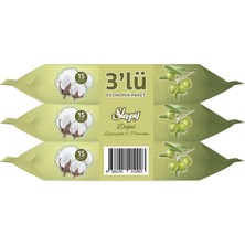 1001 Pamuk Zeytin Cep Mendili 12X3X15 (540 Yaprak)