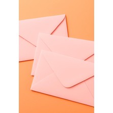 1001 Minik Zarf, 7x9 cm 50 Adet (Açik Pembe) 7 x 9