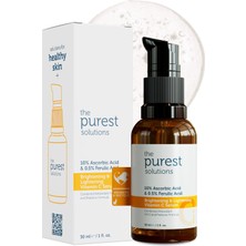 1001 C Vitamini Aydınlatıcı ve Cilt Tonu Eşitleyici Cilt Bakım Serumu 30 ml (%10 Ascorbic Acid & Fer
