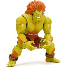1001 Street Fighter Iı Blanka Deluxe Aksiyon Figürü - 1:12 Ölçekli, Yüksek Mafsallı, Değiştirileb