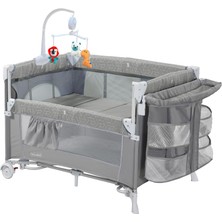 1001 Maxi Comfort Coolstyle (Anne Yanı-Deluxe Kumaş) Premium Dönenceli Oyun Parkı/anne Yanı 70X110CM