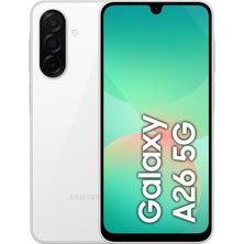 1001 Galaxy A26 5g, Android Akıllı Telefon, 256GB Depolama, 8gb Ram, Beyaz, 50MP Kamera, Büyük Ekran,