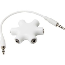 1001 4948 Kulaklık Çoklayıcı 3.5mm Stereo Çoğaltıcı Kalın Uç