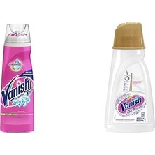 1001 Kosla Ön Işlem Için Özel Leke Çıkarıcı Konsantre Jel 200 ml ve Vanish Kosla Multipower Ren