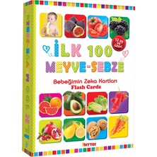 1001 Bebeğimin Zeka Kartları: Ilk 100 Meyve Sebze