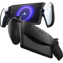 1001 Sony Playstation Portal ile Uyumlu Kılıf Thin Fit Ultra Ince ve Hafif Siyah Kapak - ACS07235 (Spig