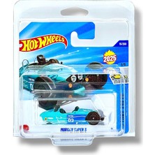 1001 Morgan Super 3 - Factory Fresh 1/5 - HYW13 - Short Card - Morgan Motor Company - Turkuaz Mavi - Matt