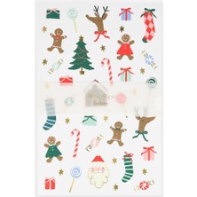1001 Jolly Tattoo Sheet - Yeni Yıl Geçici Dövmeler (2'li)