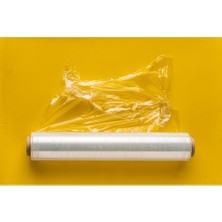 1001 Plastty Streç Film Koruyucu Rulo, 50 cm x 300 M, 6'lı Paket, Yüksek Kalite, Ultra Esnek, Iç ve