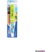 1001 Difaş Seyahat Seti (Iç Içe Geçebilen Diş Fırçası + 15 ml Diş Macunu/orta Sert)