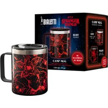 1001 Stranger Things Saplı Termos Kupa - Karanlıkta Parlayan - Mükemmel Sıcaklık Koruma Özelliği -