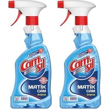1001 Cam Sil Camsil Orjinal Mavi 500ML Matik 2li Paket