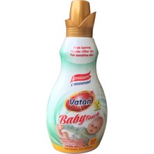1001 Baby Touch Konsantre Kumaş Yumuşatıcı, Sıvı, Bebek Pudrası Kokulu, 1440 ml