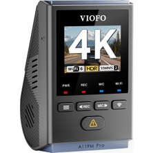 1001 A119M Pro 4K Hdr Sony Starvıs 2 Sensörlü Wi-Fi 6 Gps'li Araç Kamerası