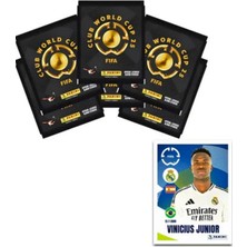 1001 Lisanslı Fıfa 2025 World Cup Panini Çıkartma, 10 Paket (50 Çıkartma)