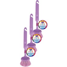 1001 Fışfış Bulaşık Fırçası Üçlü Paket