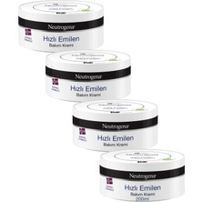 1001 Norveç Formülü Hızlı Emilen Bakım Kremi (200 ml x 4 Adet)