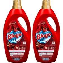 1001 Çamaşır Yumuşatıcısı Standart Lovely 3000 ml (2 Paketi)