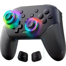 1001 S-80 Rgb Kablosuz Joystick Wireless Oyun Kolu Pc/switch/oled Için Oyun Kolu Nintendo Swich Uyumlu
